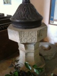 The font at Wensley, Wensleydale