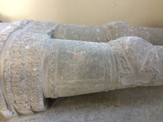 Image of part of tomb of Sir Walter atte Lea, Albury